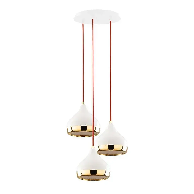 Aydinlatmadunyam Sarkit WhiteRedGold Yildo-M-6872