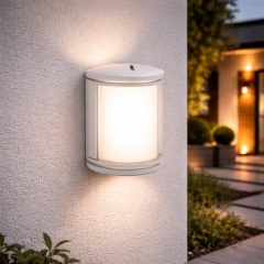 Horoz 400-001-124 Orkide-4 Bahçe Aplik Gri E27