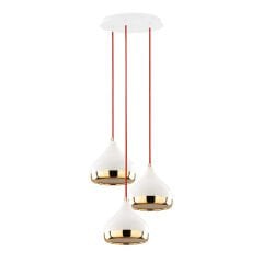 Aydinlatmadunyam Sarkit WhiteRedGold Yildo-M-6872