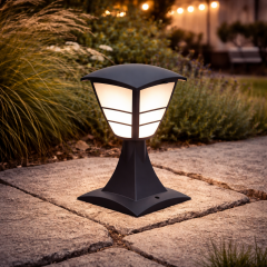 Horoz 400-010-132 Yonca-1 Bahçe Aydinlatmasi Siyah E27