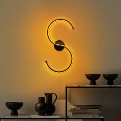 Aydinlatmadunyam Aplik Black Es-13579