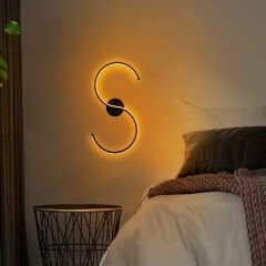 Aydinlatmadunyam Aplik Black Es-13579