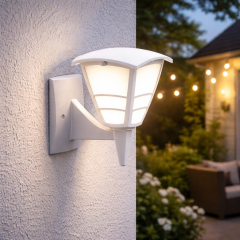 Horoz 400-020-133 Yonca-2 Bahçe Aydinlatmasi Beyaz E27