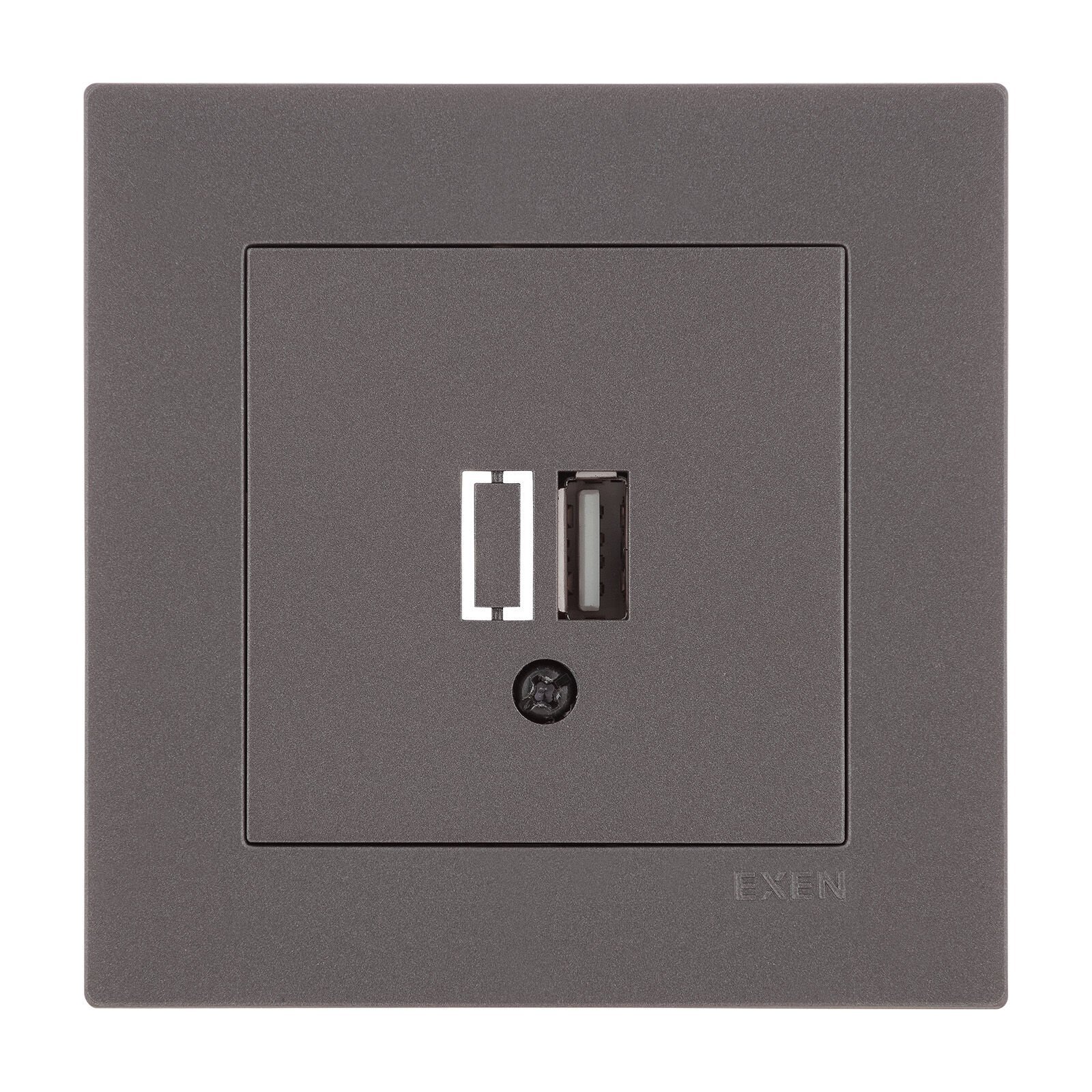 Exen Karell Mocha Usb Sarj Prizi Komple Takim