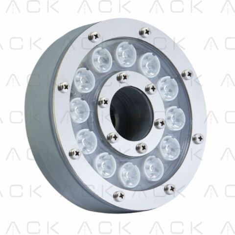 Ack 12W 3000K Led Havuz Yer Armatürü Gri