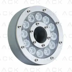 Ack 12W 3000K Led Havuz Yer Armatürü Gri