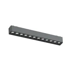 ACK 12W Slim Magnet Ray Armatürü Lensli 23Cm Dip Switch Smart Driver Dimli AD45-02291