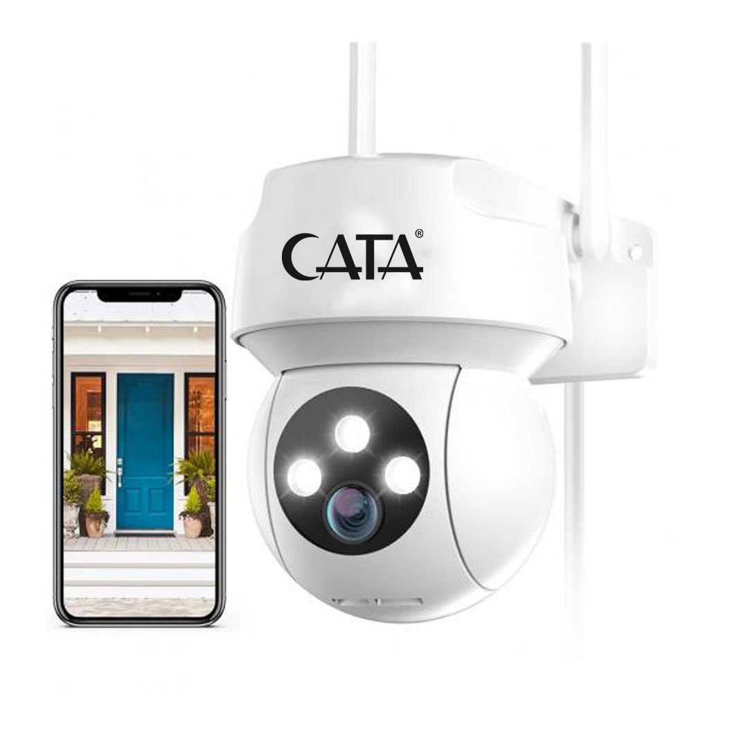 Cata CT-4051 Sensörlü Akıllı Dış Mekan Güvenlik Kamerası