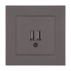 Exen Karell Mocha 2X Usb Sarj Prizi Komple Takim