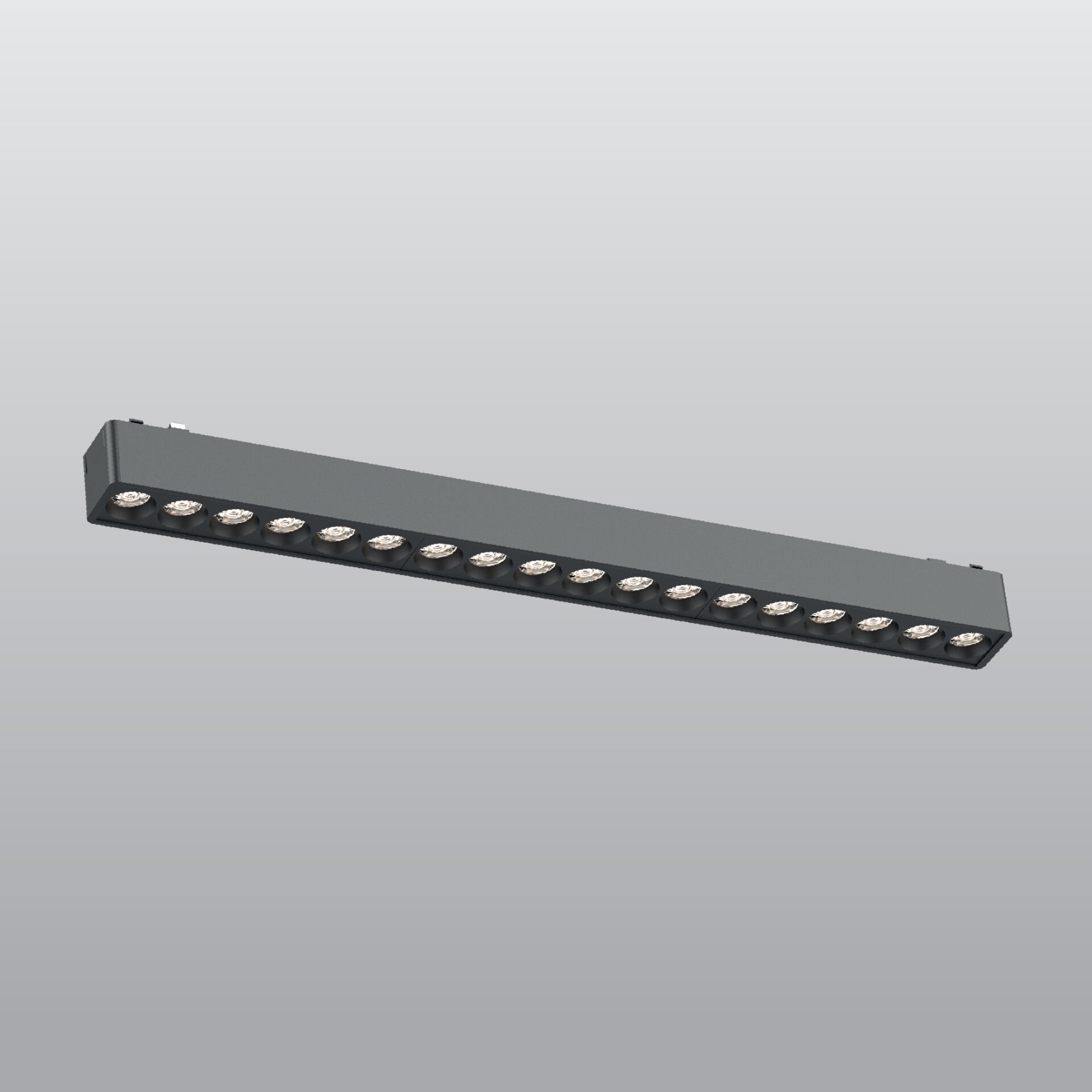 ACK 18W Slim Magnet Ray Armatürü Lensli 33,8Cm Ip20 Dip Switch Smart Driver Dimli AD45-02391