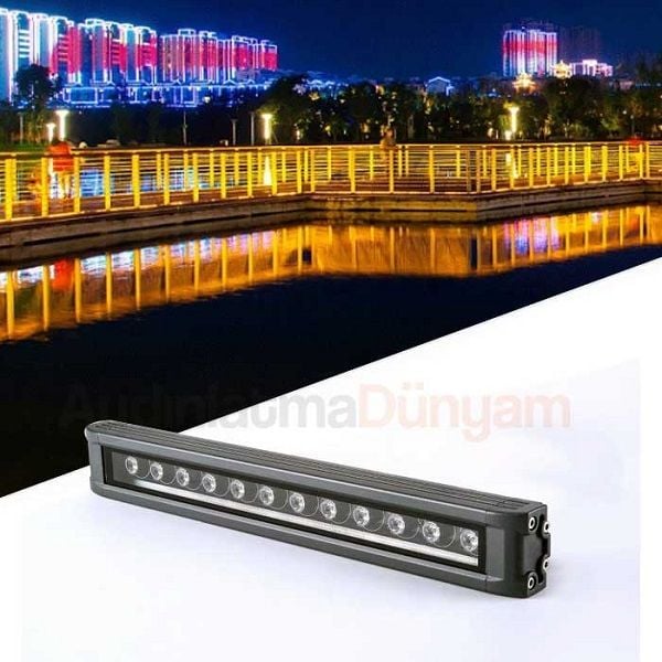 Cata 12 Watt Gold Wallwasher 30 cm Beyaz ışık CT-4695