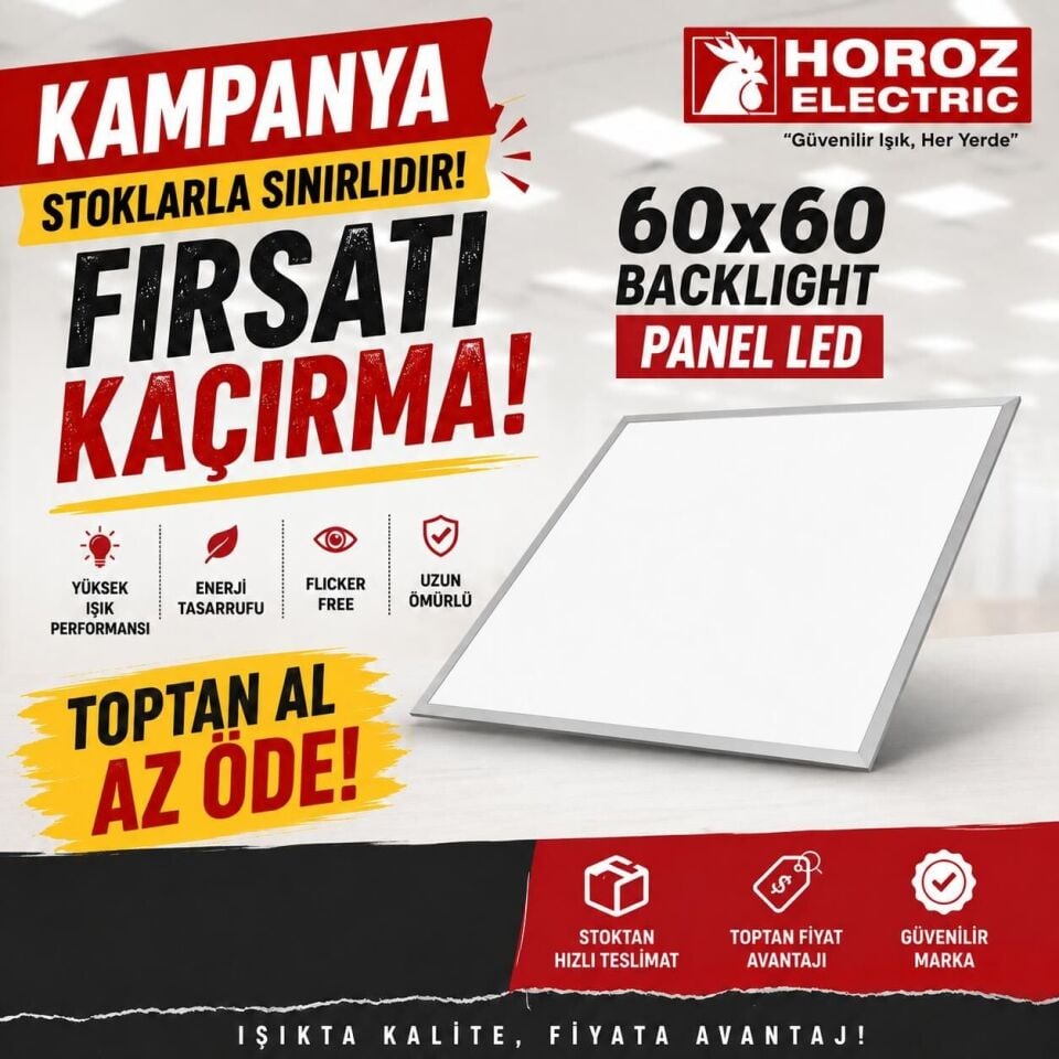 Horoz 056-009-0040 Backlight 40 4200K Led Panel