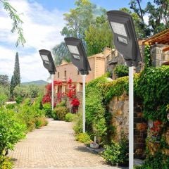 Ct-4642 300w Solar Sokak Armatürü Cata Beyaz Işık