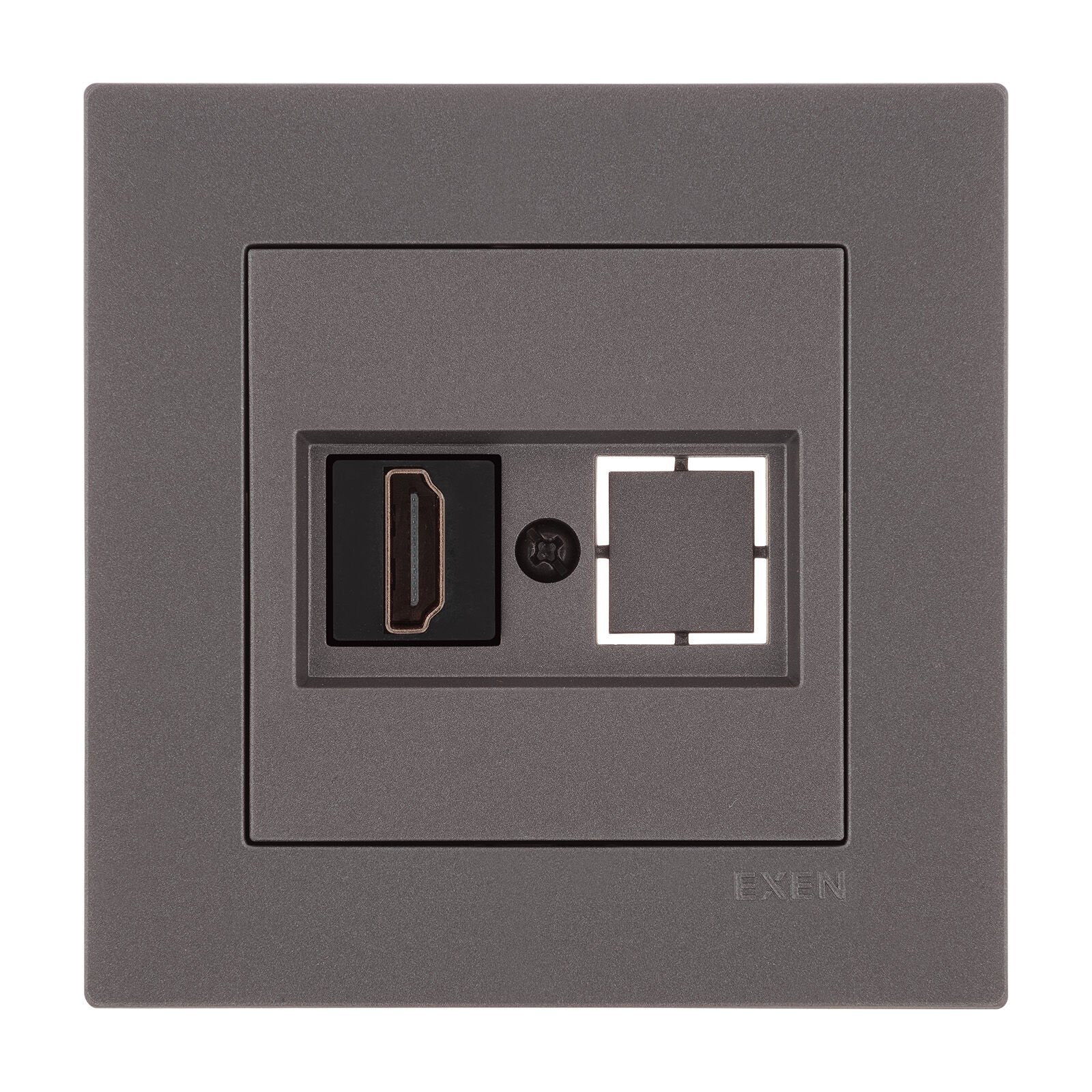 Exen Karell Mocha Hdmi Priz Jakli Komple Takim