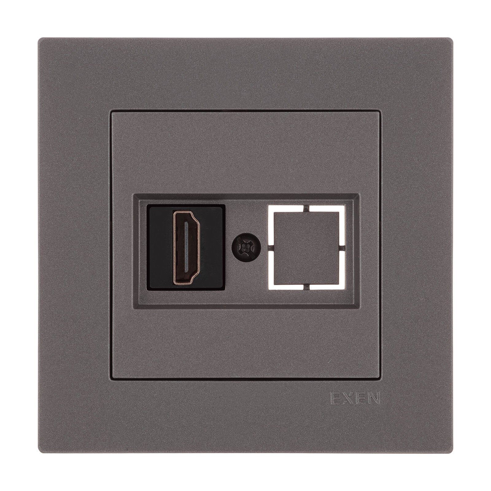 Exen Karell Mocha Hdmi Priz Jakli Komple Takim