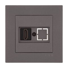 Exen Karell Mocha Hdmi Priz Jakli Komple Takim