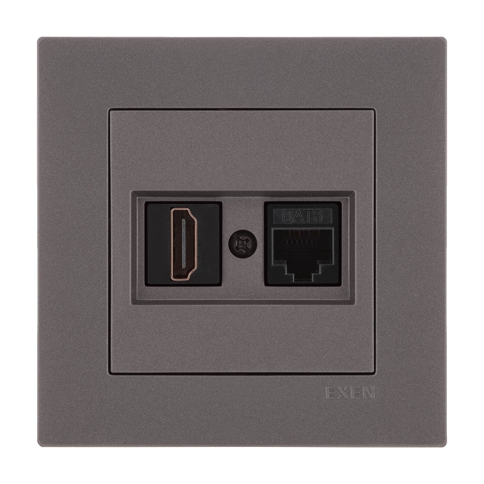 Exen Karell Mocha Hdmi+Data Priz Jakli Komple Takim