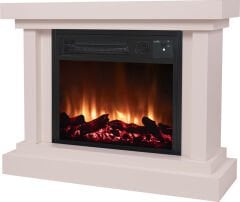 Heatbox Elektirikli Fanli Sömine 2000W Ay Tasi Desenli Bluetooth Ses Efektli