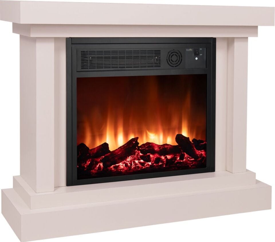 Heatbox Elektirikli Fanli Sömine 2000W Ay Tasi Desenli Bluetooth Ses Efektli