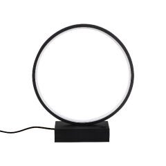 Aydinlatmadunyam Masa Lambasi Black Halka-13307