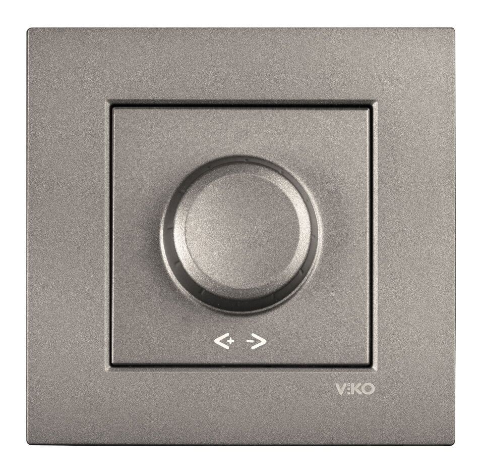 Viko Novella Artline Antrasit R Dimmer Mekanizma R 40-600W Çerçeve Dahil