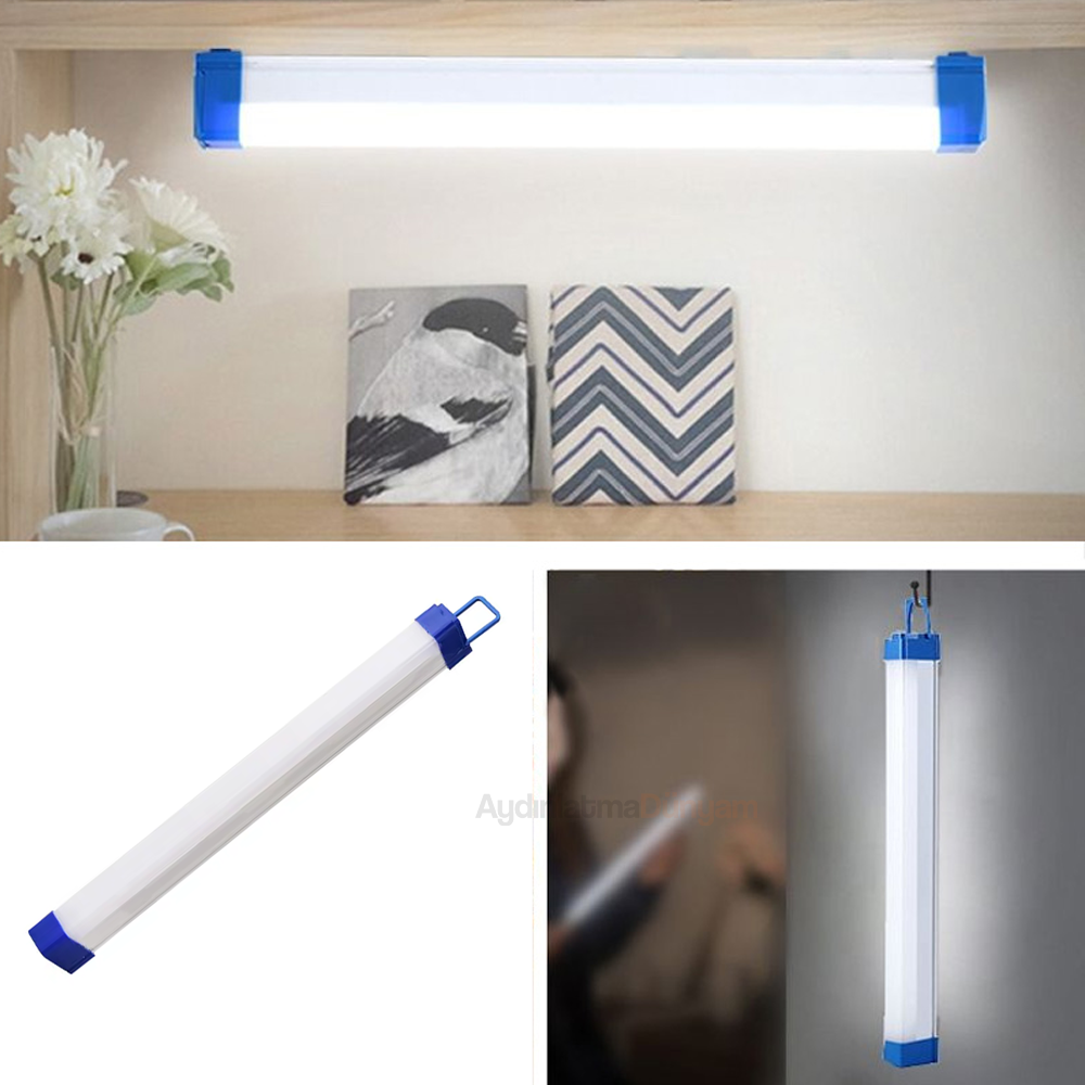 Cata Ledli Şarjlı Işıldak CT-9961 50cm Mıknatıslı Beyaz Işık