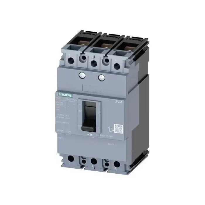 Siemens Sentron 3Vm Kompakt Tip Termik Manyetik Güç Şalteri; 3Vm1; 36Ka; 32A; Sabit Termik; Sabit Manyetik; 3 Kutuplu 3VM1032-4ED32-0AA0