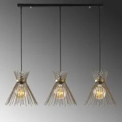 Aydinlatmadunyam Sarkit Black Kirpi-3089