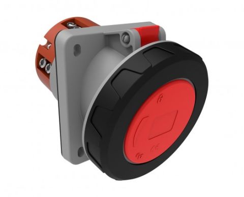 Bemis  5/125A. 45° Eğik Makine Priz IP67 BC1-6505-7420