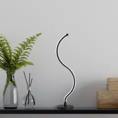 Aydinlatmadunyam Masa Lambasi Black Yilan-13276