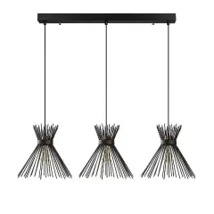 Aydinlatmadunyam Sarkit Black Kirpi-3088