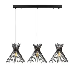Aydinlatmadunyam Sarkit Black Kirpi-3088