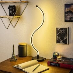 Aydinlatmadunyam Masa Lambasi Black Yilan-13276