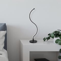 Aydinlatmadunyam Masa Lambasi Black Yilan-13276