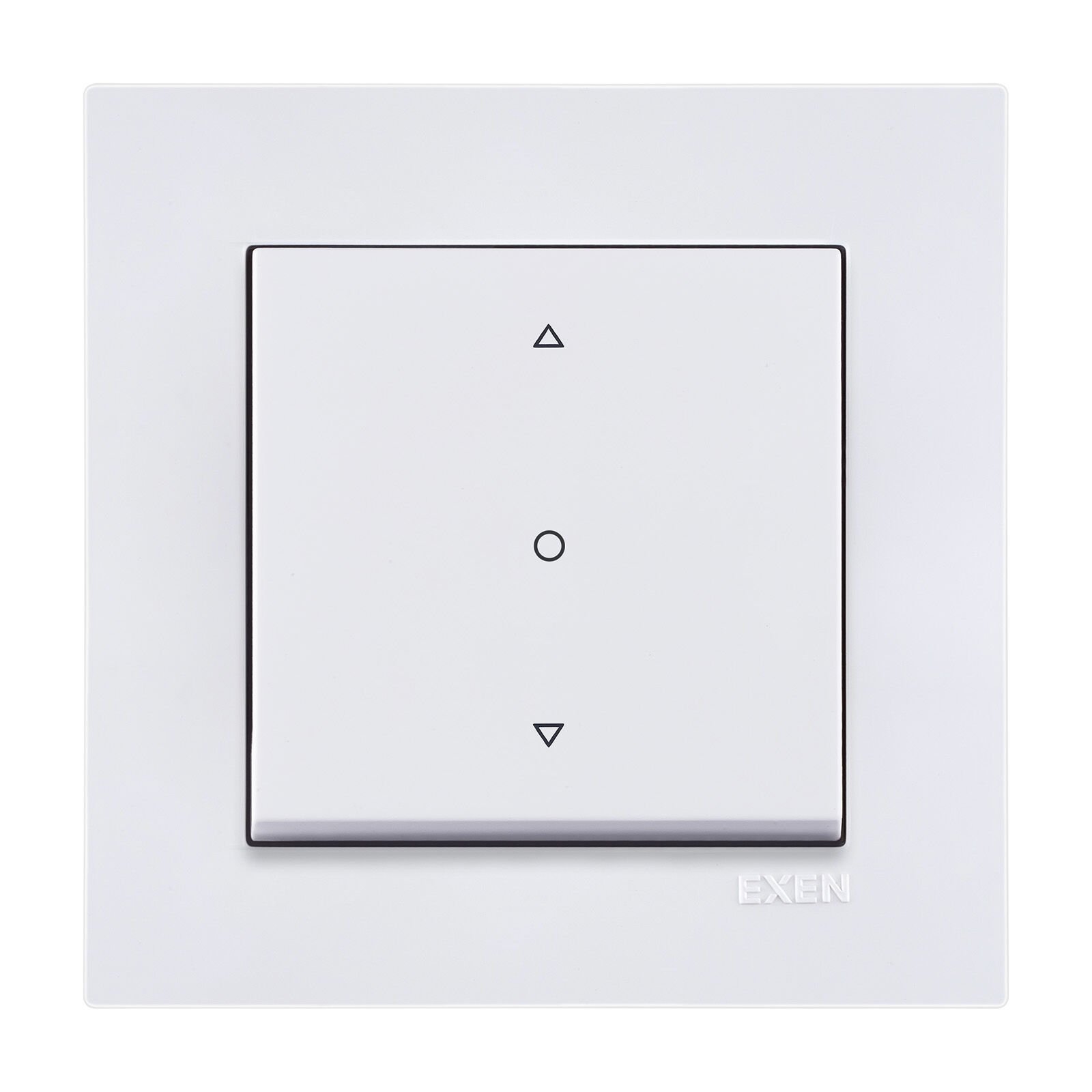 Exen Karell Beyaz Tek Tuslu Jaluzi Komple Takim