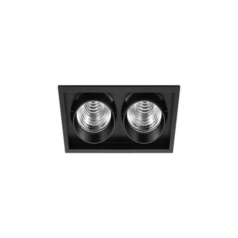 Goya Gy 3052-42 Siyah Kasa 2X28W 40° 4000K Sıva Altı Cob Led Armatür
