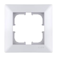 Exen Odak Beyaz Tekli Çerçeve