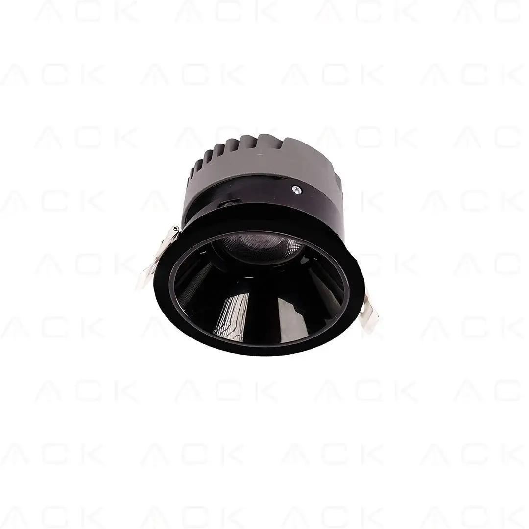 ACK 10W Sıva Altı Yuvarlak Downlıght Siyah 3000K AD10-01101 en uygun fiyatlı satıcı