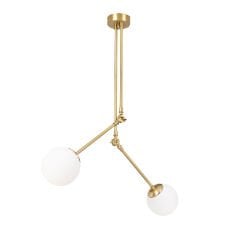 Aydinlatmadunyam Avize GoldWhite Cambaz-3452