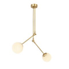 Aydinlatmadunyam Avize GoldWhite Cambaz-3452