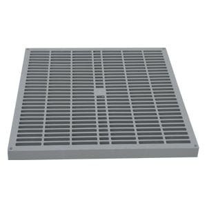 Çetinkaya Pano  55x55x50 ABS Izgarali Gri Kapak ÇP 555555