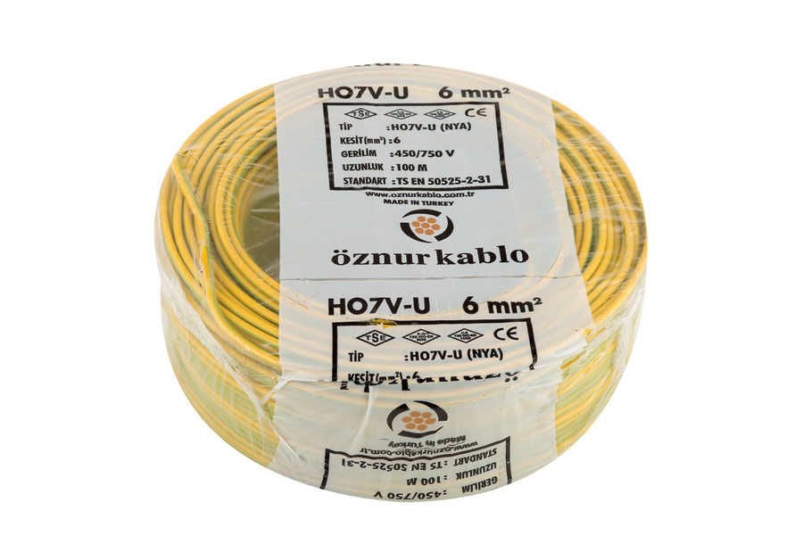 6 Lik Nya Sari Yesil  Kablo Öznur Kablo