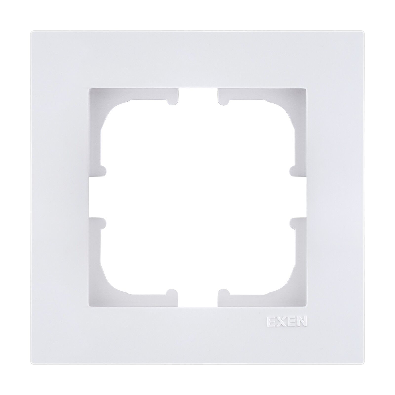 Exen Karell Beyaz Tekli Çerçeve
