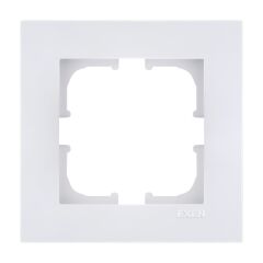 Exen Karell Beyaz Tekli Çerçeve