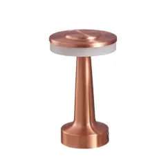 Cata Masa Lambası Bronz Renk Ct-8435 Tek Anahtarla 3 Renk