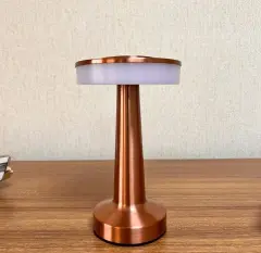 Cata Masa Lambası Bronz Renk Ct-8435 Tek Anahtarla 3 Renk