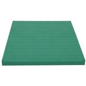 Çetinkaya Pano  55x55X50 ABS Düz Yesil Kapak ÇP 555556