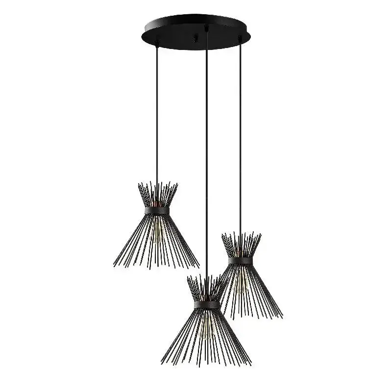Aydinlatmadunyam Sarkit Black Kirpi-3085