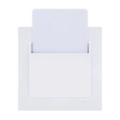 Exen Karell Beyaz Energy Saver Mikro Switch Gecikmeli + Isikli Komple Takim