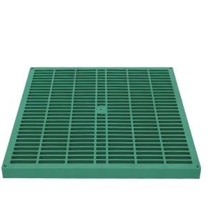 Çetinkaya Pano  55x55x50 ABS Yesil Izgarali Kapak ÇP 555557